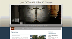 Desktop Screenshot of allenspeare.com